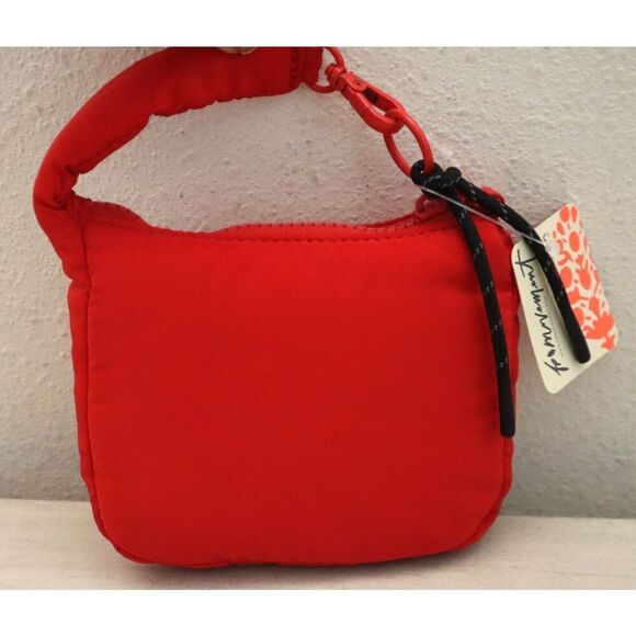 FP Movement x Free People 95731089 Women's Winterberry Red Micro Buti Pouch - Picture 2 of 7